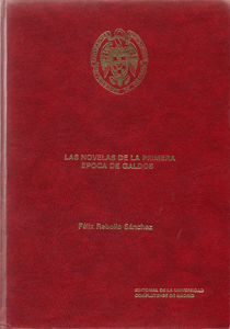 Portada de la obra Las novelas de la primera época de Galdós