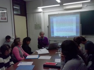 Seminario en la Facultad. Primer cuatrimestre, noviembre, 2013