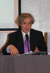 El momento de mi intervención en el homenaje