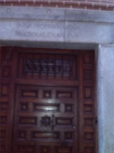 Puerta de la Casa-Museo Lope de Vega