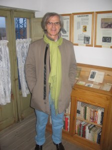 En la casa-mueseo de A. Machado en Segovia, en 2008