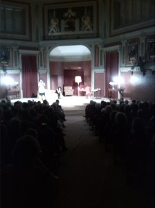 Un momento de la representación